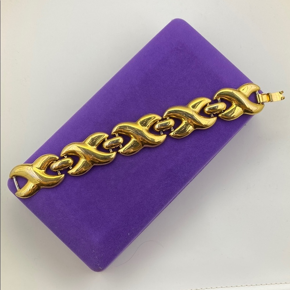 Gold-Tone Chunky Link Bracelet - Women Jewelry